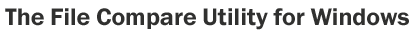 The File Compare Utility for Windows