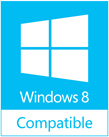 Compatible with Windows 8